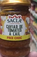 Mängden socker i Caviar de tomates à l'ail