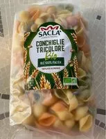 Mängden socker i Conchiglie tricolore