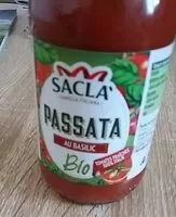 Mängden socker i Passata au basilic bio