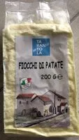 Mängden socker i Fiocchi di patate