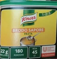 Mängden socker i BRODO SAPORE PASTA