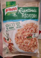Mängden socker i Knorr Risotto Pescatora