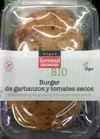 Mängden socker i Burger de garbanzos y tomates secos