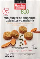Mängden socker i Miniburguer de amaranto, guisantes y zanahoria