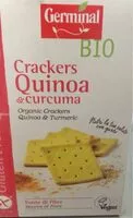 Mängden socker i Crackers quinoa e curcuma