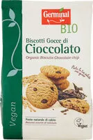 Mängden socker i Bio biscotti gocce di cioccolato vegan