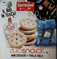 Mängden socker i Duosnack minicrackers + frulla'mela