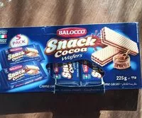 Mängden socker i Snack cocoa wafers