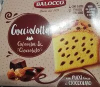 Mängden socker i Gocciolotta Colomba & Cioccolato