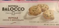 Mängden socker i Nuvole cocco e cioccolato