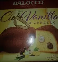 Mängden socker i Colomba cioko vaniglia