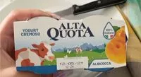 Mängden socker i Yogurt cremoso albicocca