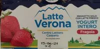 Mängden socker i Yogurt intero fragola