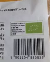 Mängden socker i Penne rigate