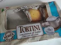 Mängden socker i Tortini con crema di latte