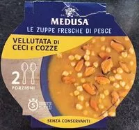 Mängden socker i Vellutata di ceci e cozze