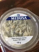 Mängden socker i Filets d'anchois marinés