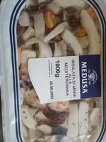 Mängden socker i Insalta di mare alla méditerranée