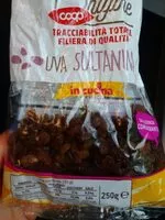 Mängden socker i Uva sultanina