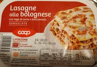 Mängden socker i Lasagne alla bolognese