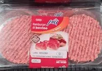 Mängden socker i Hamburger di bovino con speck