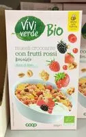 Mängden socker i Muesli croccante con frutti rossi