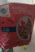 Mängden socker i Cereali con prebiotici benesì