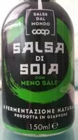 Mängden socker i Salsa di soia