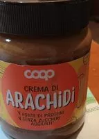 Mängden socker i Crema di arachidi