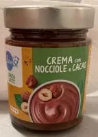 Mängden socker i Crema con cacao e nocciole
