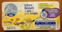 Mängden socker i Crème Dessert di soia al gusto vaniglia