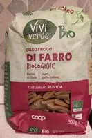 Mängden socker i Casarecce di farro