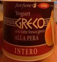 Mängden socker i Yogurt greco alla pera