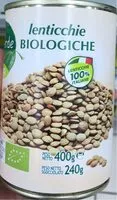 Mängden socker i Lenticchie biologiche