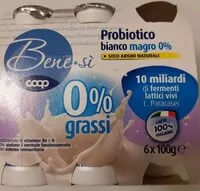 Mängden socker i Probiotico bianco magro 0%