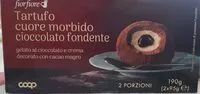 Mängden socker i TARTUFO CUORE MORBIDO CIOCCOLATO FONDENTE