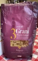 Mängden socker i Fusilli 3 Grani