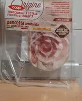 Mängden socker i Pancetta arrotolata