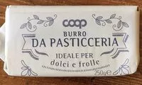 Mängden socker i Burro da pasticceria