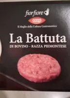 Mängden socker i Battuta di bovino piemontese