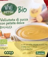 Mängden socker i Vellutata zucca e patate