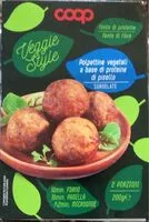 Mängden socker i Polpettine vegetali a base de proteine di pisello