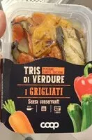 Mängden socker i tris di verdure i grigliati