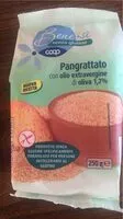 Mängden socker i Pangrattato senza glutine con olio evo