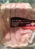 Mängden socker i Prosciutto cotto arrosto