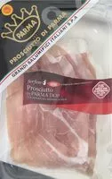 Mängden socker i Prosciutto di parma