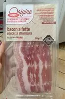 Mängden socker i Bacon a fette