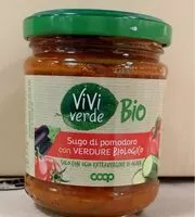 Mängden socker i Sugo di pomodoro con verdure biologico