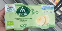 Mängden socker i Yogurt alla banana biologico