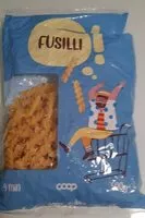 Mängden socker i Fusilli